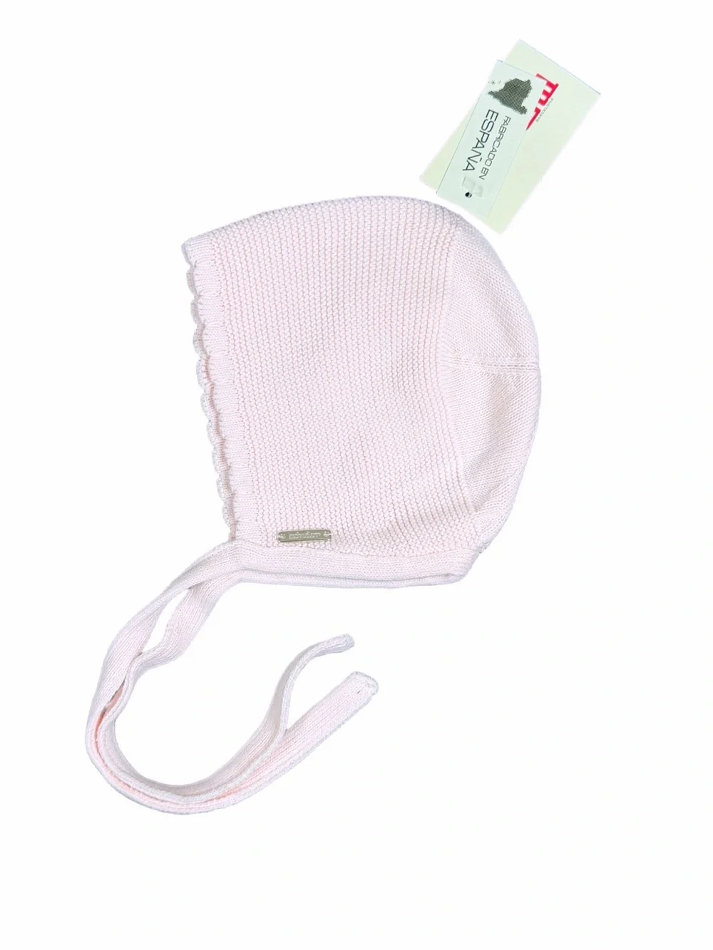 NWT ESPAÑA CONDOR Moss Stitch Cotton Bonnet